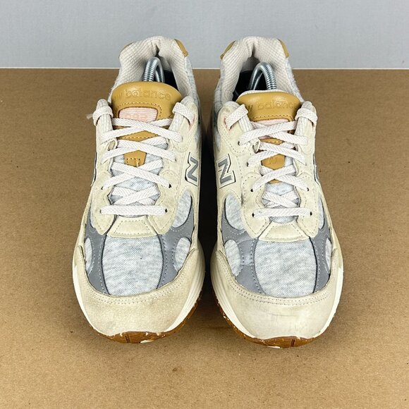 New Balance 992 Raw Silk Cork Athletic Shoes Womens 8 Cream Beige Low Top - Picture 2 of 10